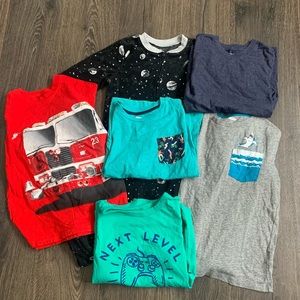 Bundle of 6 Boy Tops